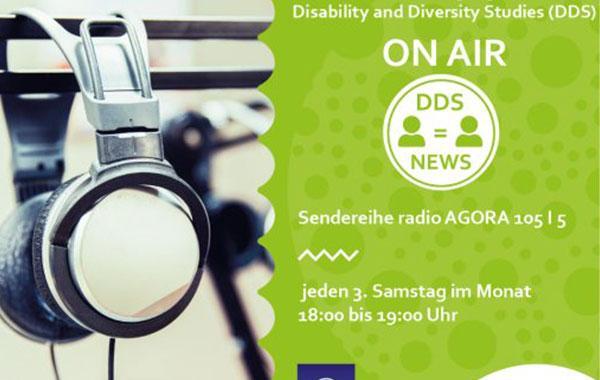 Flyer DDS News auf Radio Agora