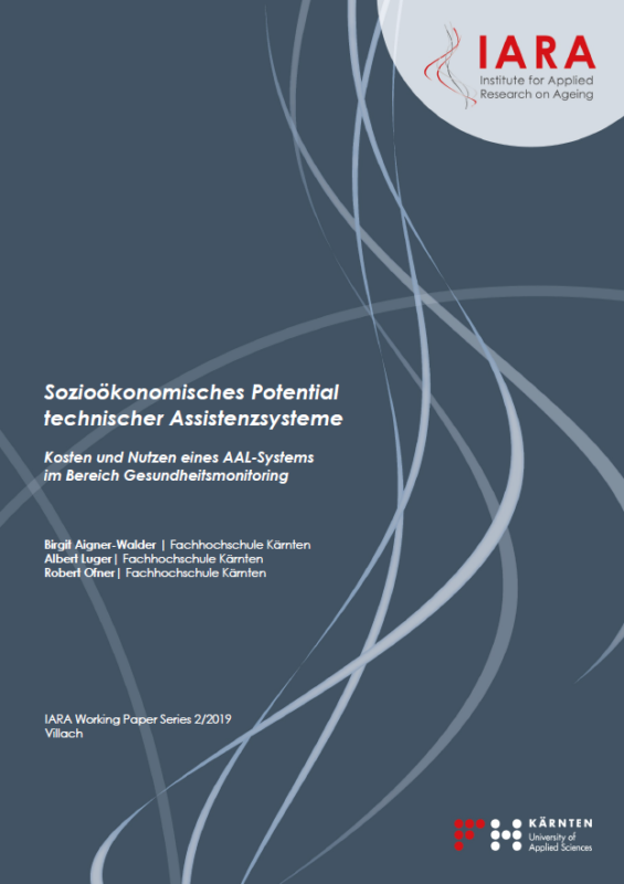 Titelseite des IARA Working Papers 2/2019