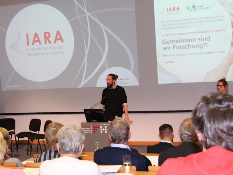 IARA-SV-Tagung Johannes Oberzaucher
