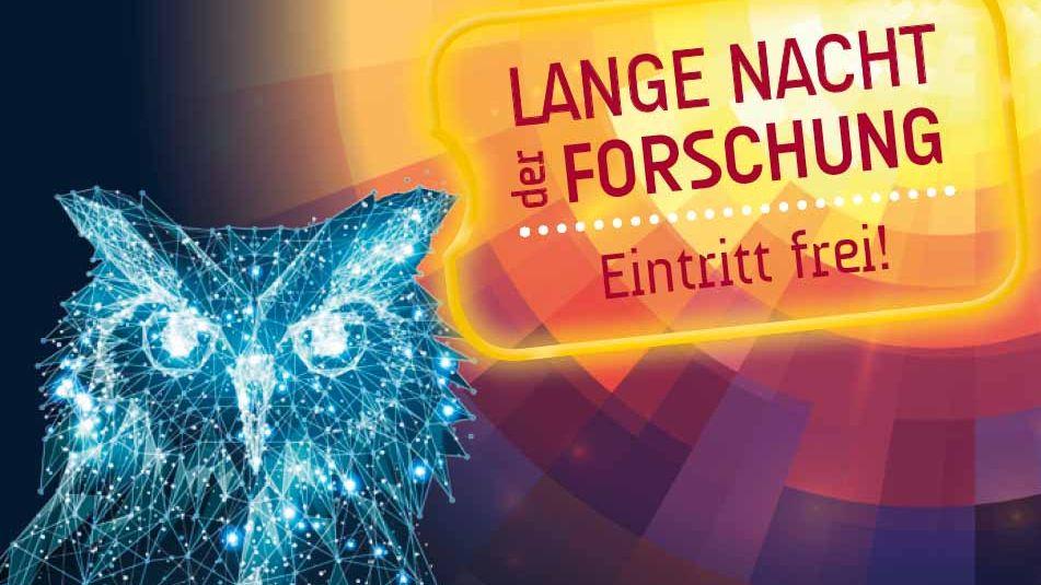 Lange Nacht der Forschung Titelbild Flyer