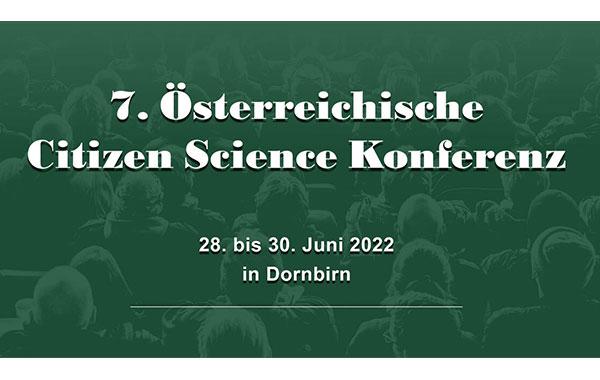 Beitragsbild-Österr. Citizen Science Konferenz 2022