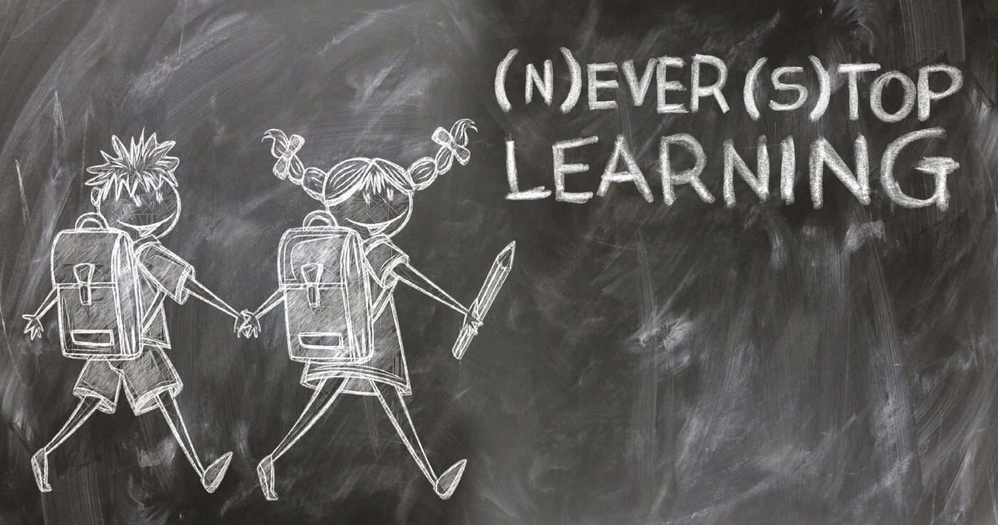 Never stop learning Alive Pixabay