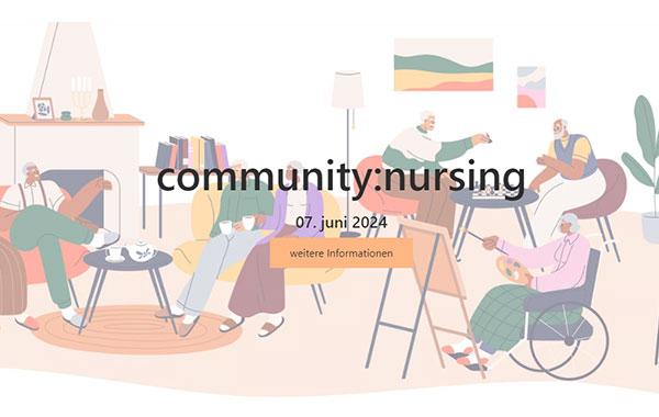 Snipping Website Pflegenetztagung Community Nursing 7.6.2024