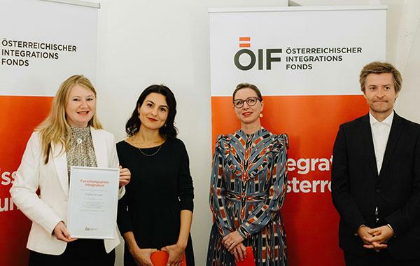 Foto Verleihung Forschungspreis Integration 02.10.2024 © Österreichischer Integrationsfonds