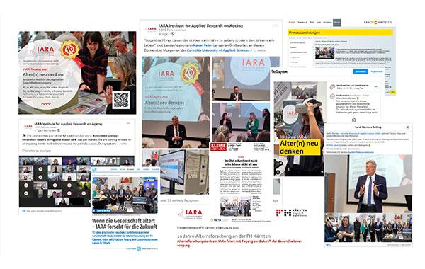 IARA-Tagung 2025 Collage Medienberichte