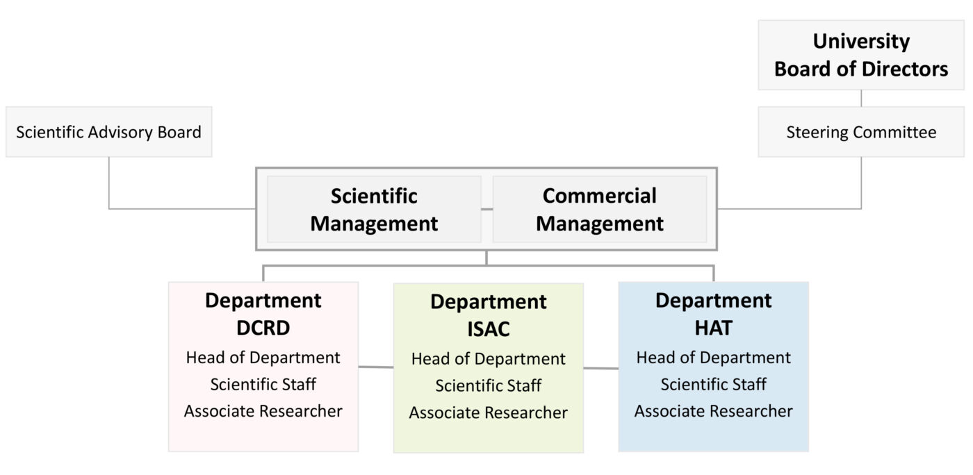 Organisation chart IARA I