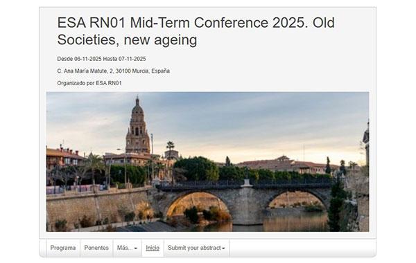 ESA-RN01-Mid-Term-Conference 2025 Ausschnitt ESA-Conference-Website