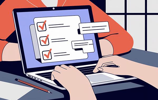 Fragebogen Erhebung TransAC Symbolbild