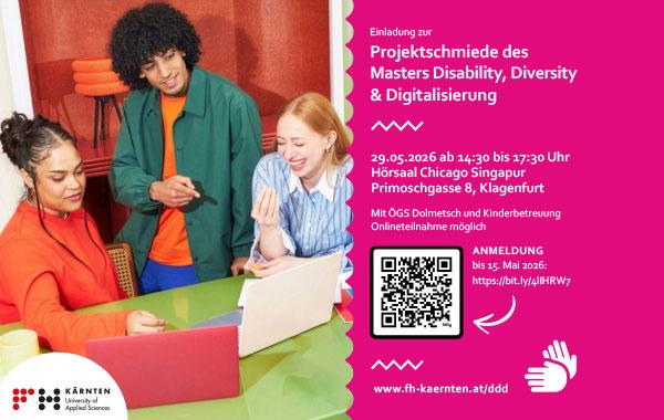 DDD Projektschmiede 2026 Flyer Titelseite