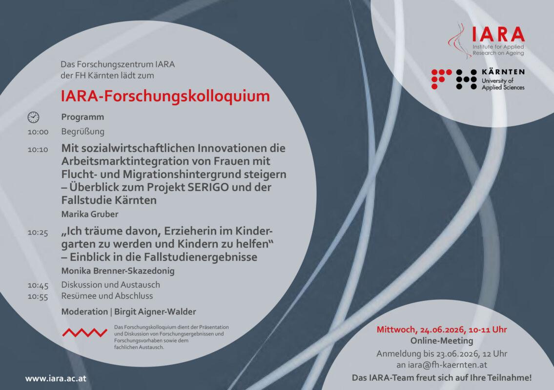 Forschungskolloquium Einladung Juni 2026