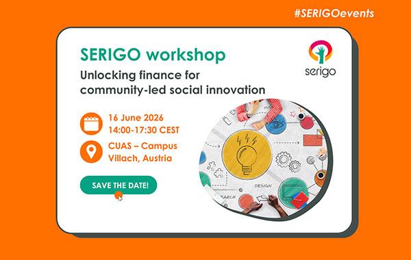 Serigo-Workshop 16062026 Unlocking finance for community-led social innovation