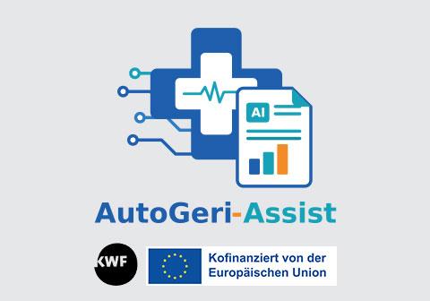 Logo AutoGeri-Assist-Projekt, KWF, kofinanziert von der EU