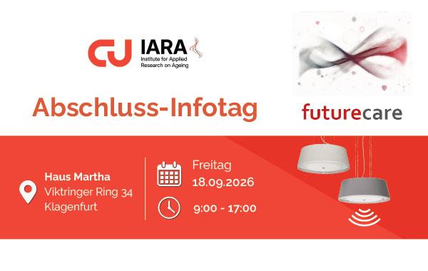 FutureCare Ausschnitt Flyer Abschluss Infotag am 18.09.2026